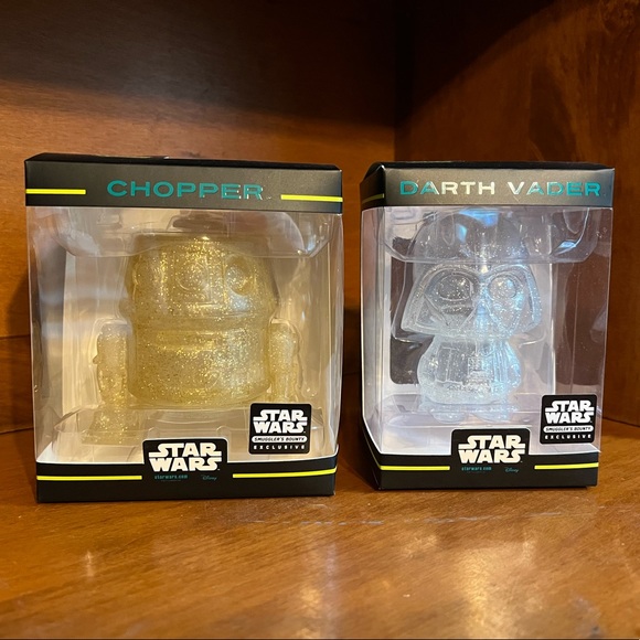 Chopper Gold Funko Pop Hikari Mini Star Wars Smuggler’s Bounty Exclusive - Picture 4 of 4